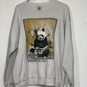 Vintage “Endangered Means There’s Still A Chance” Sweatshirt XL Made In USA